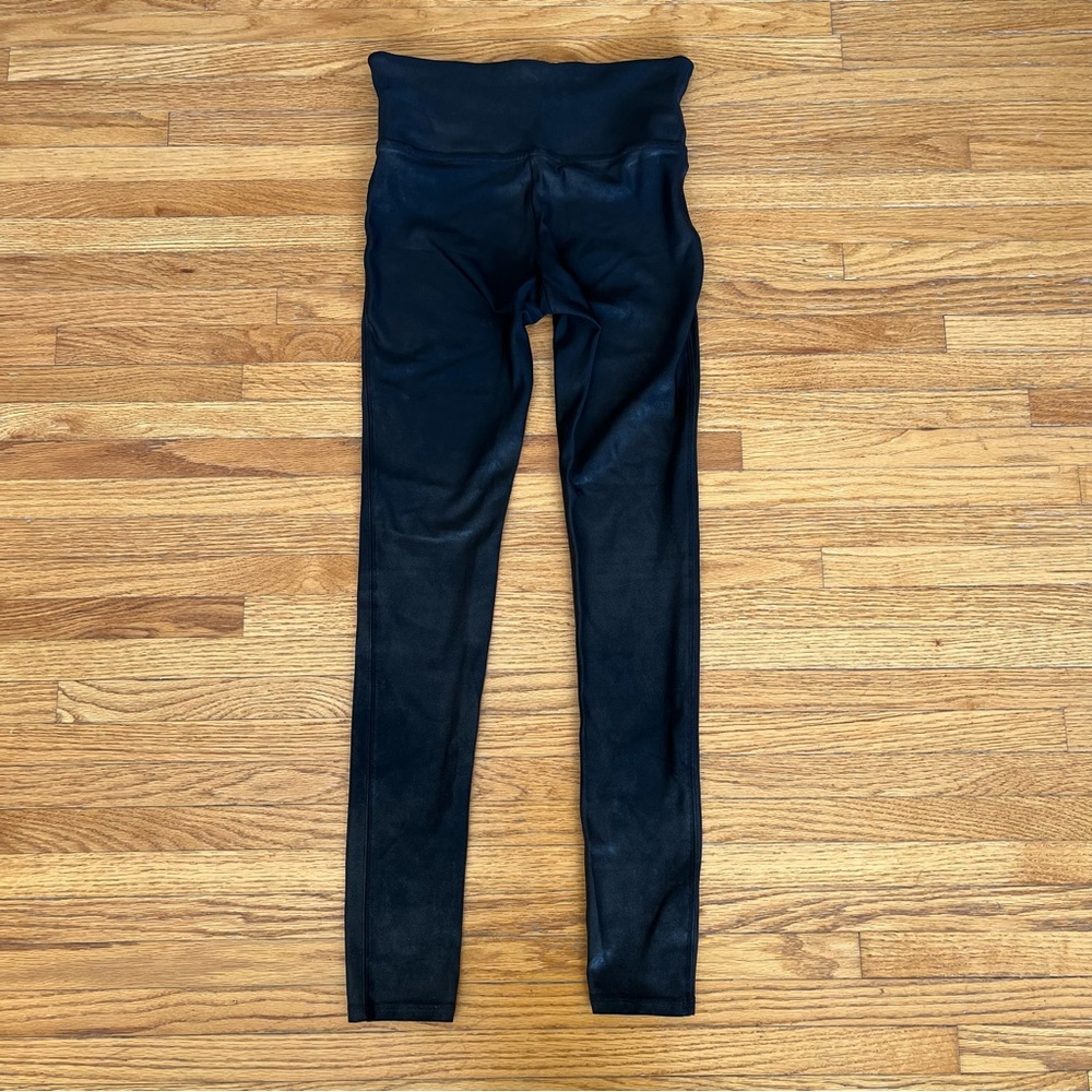 Spanx Black Faux Leather Leggings - Picture 5 of 14